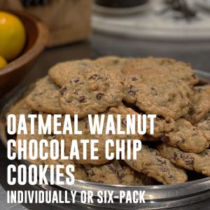 OATMEAL WALNUT CHOCOLATE CHIP COOKIES | LOVE AND SMOKE BARBECUE