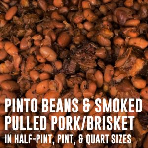 PINTO BEANS & SMOKED PULLED PORK/BRISKET | LOVE AND SMOKE BARBECUE
