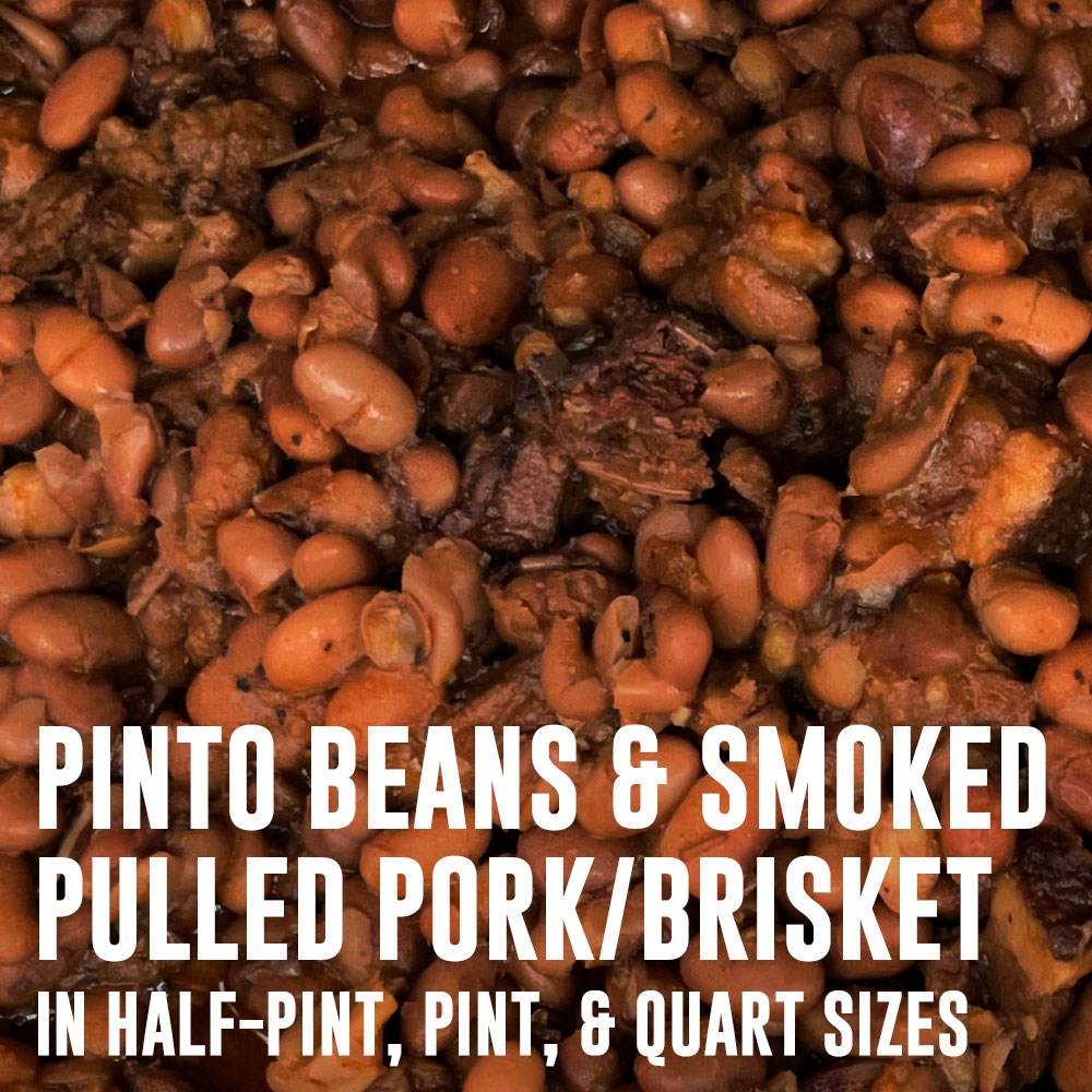 PINTO BEANS & SMOKED PULLED PORK/BRISKET | LOVE AND SMOKE BARBECUE