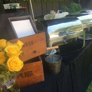 Catering Setup | LOVE AND SMOKE BARBECUE