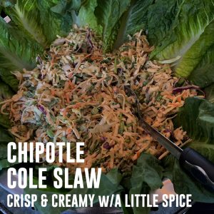 CHIPOTLE COLE SLAW | LOVE AND SMOKE BARBECUE