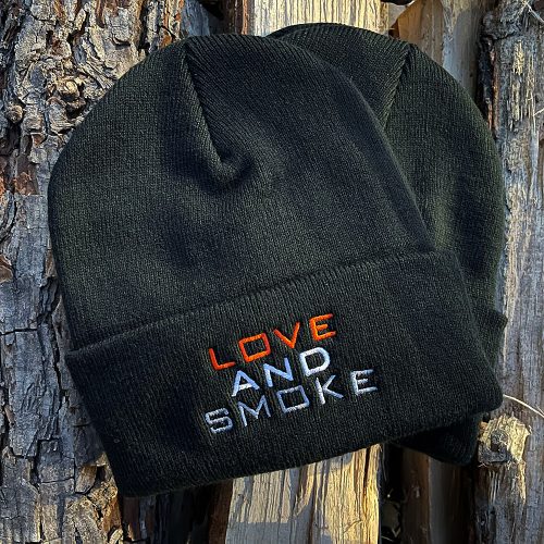 Love and Smoke Beanie Cap | LOVE AND SMOKE BARBECUE