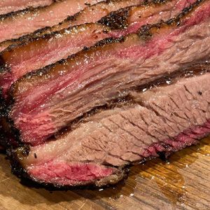 Sliced Smoked Beef Brisket | LOVE AND SMOKE BARBECUE